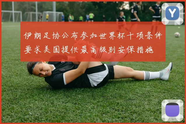 伊朗足协公布参加世界杯十项条件要求美国提供最高级别安保措施